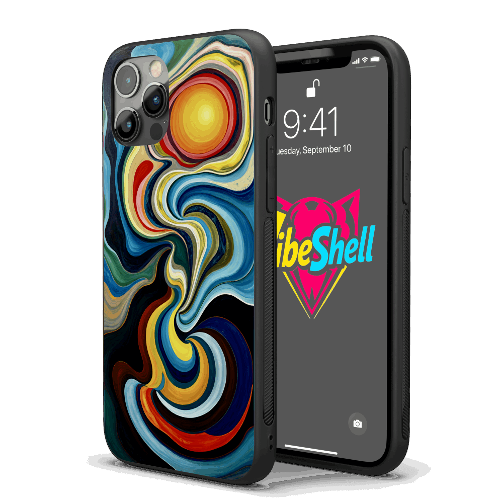Geometry Abstract iPhone Case – Stylish, Protective Case from VibeShell