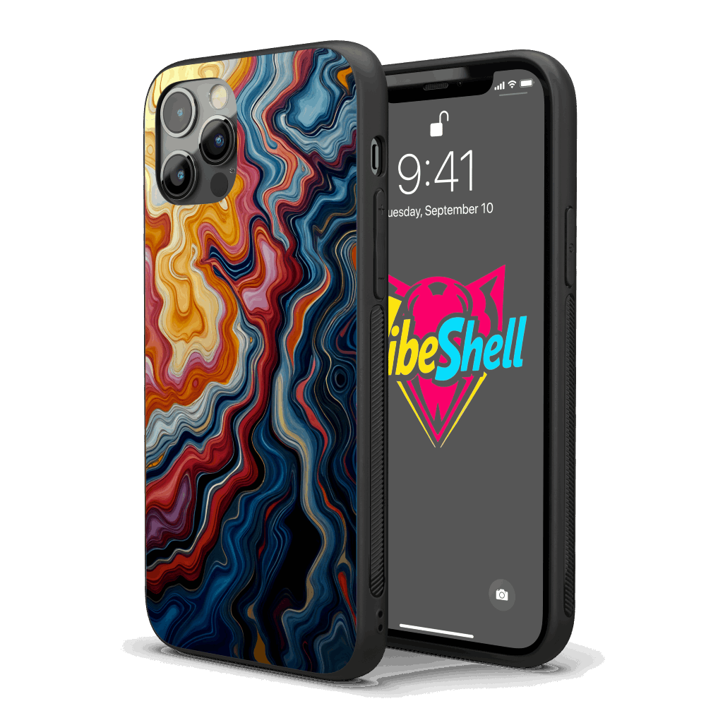 Geometry Abstract iPhone Case – Stylish, Protective Case from VibeShell