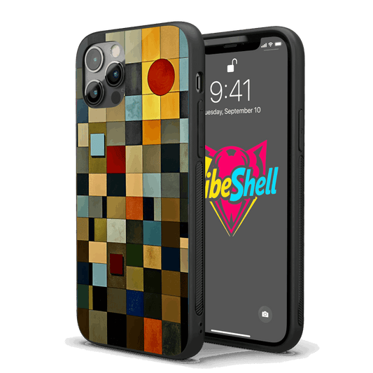 Grid Abstract iPhone Case – Stylish, Protective Case from VibeShell