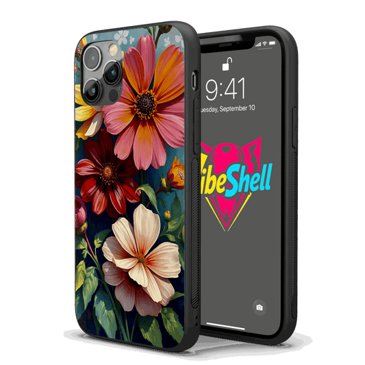 Flowers Abstract iPhone Case – Stylish, Protective Case from VibeShell