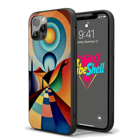 Shapes Abstract iPhone Case – Stylish, Protective Case from VibeShell