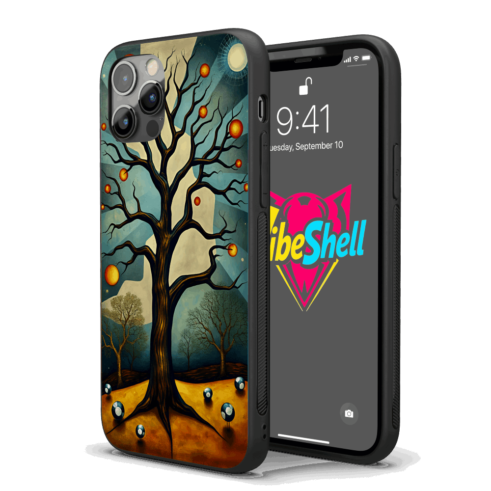 Tree Abstract iPhone Case – Stylish, Protective Case from VibeShell