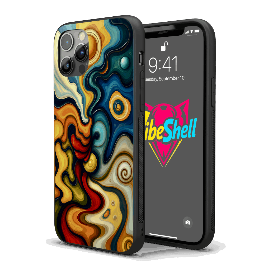Geometry Abstract iPhone Case – Stylish, Protective Case from VibeShell