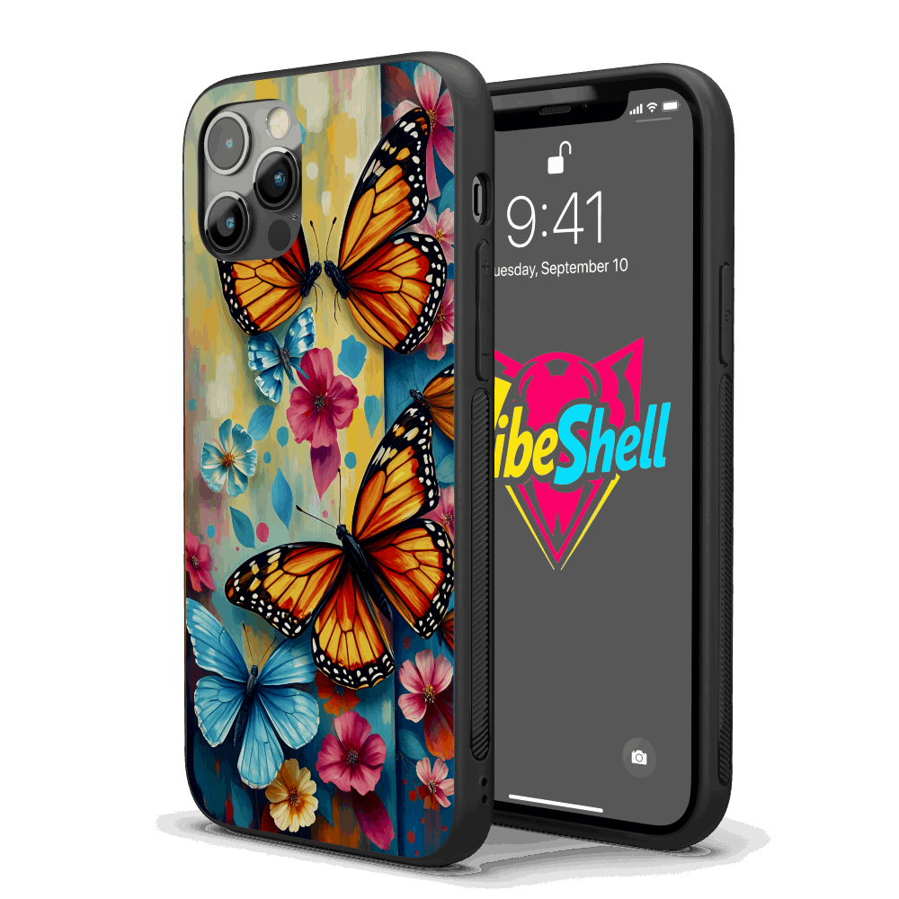 Butterfly Abstract iPhone Case – Stylish, Protective Case from VibeShell
