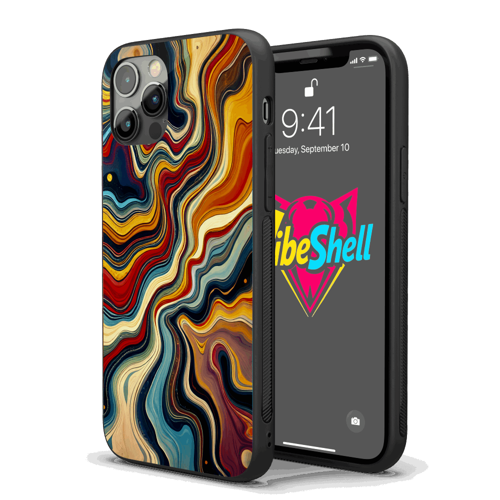 Geometry Abstract iPhone Case – Stylish, Protective Case from VibeShell