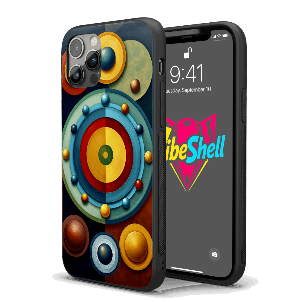 Shapes Abstract iPhone Case – Stylish, Protective Case from VibeShell