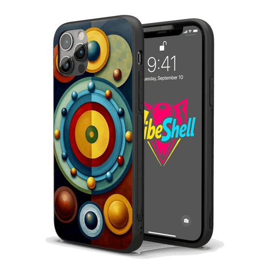 Shapes Abstract iPhone Case – Stylish, Protective Case from VibeShell