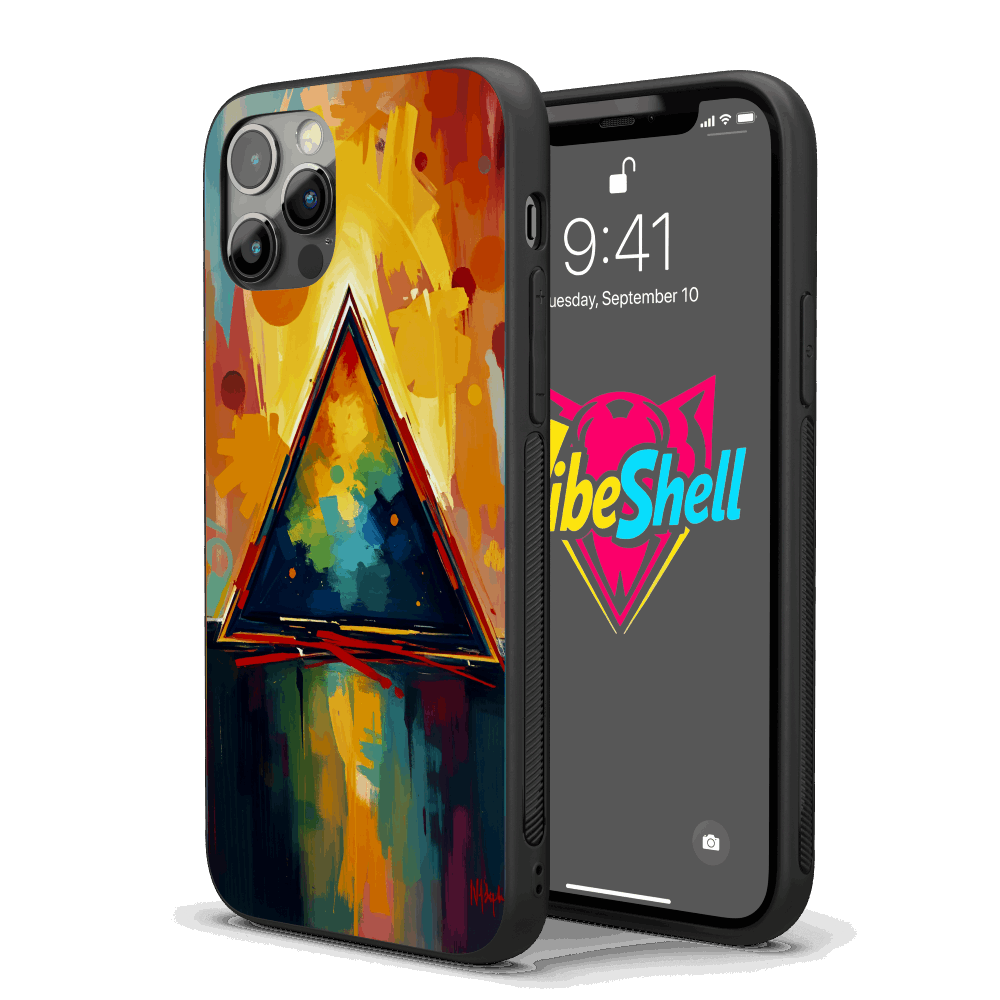 Shapes Abstract iPhone Case – Stylish, Protective Case from VibeShell