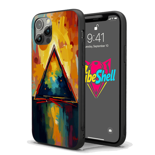 Shapes Abstract iPhone Case – Stylish, Protective Case from VibeShell