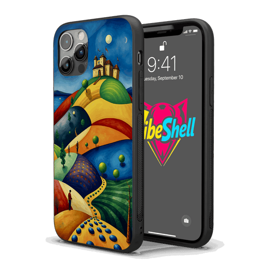 Mountain Abstract iPhone Case – Stylish, Protective Case from VibeShell