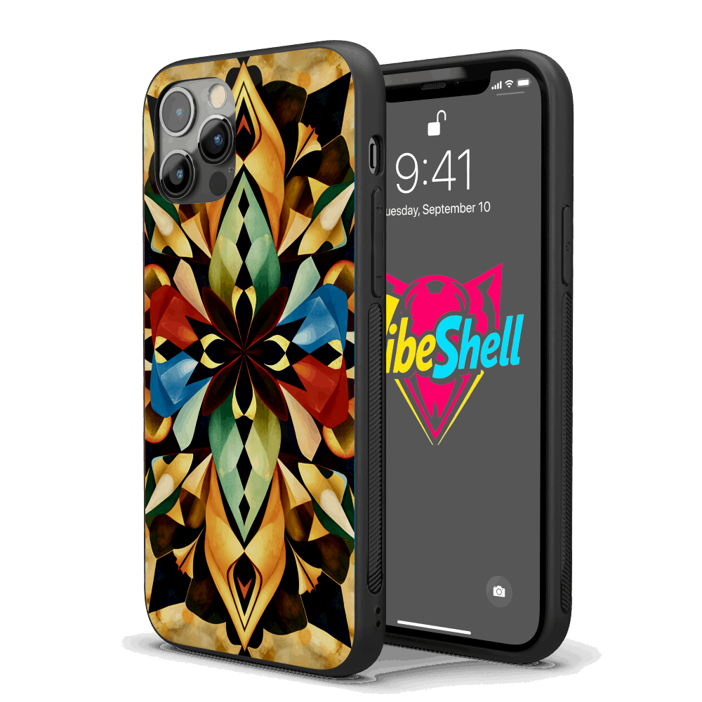Symmetry Abstract iPhone Case – Stylish, Protective Case from VibeShell