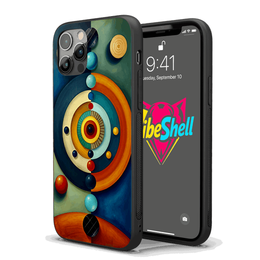 Shapes Abstract iPhone Case – Stylish, Protective Case from VibeShell