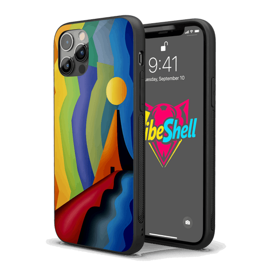 Shapes Abstract iPhone Case – Stylish, Protective Case from VibeShell