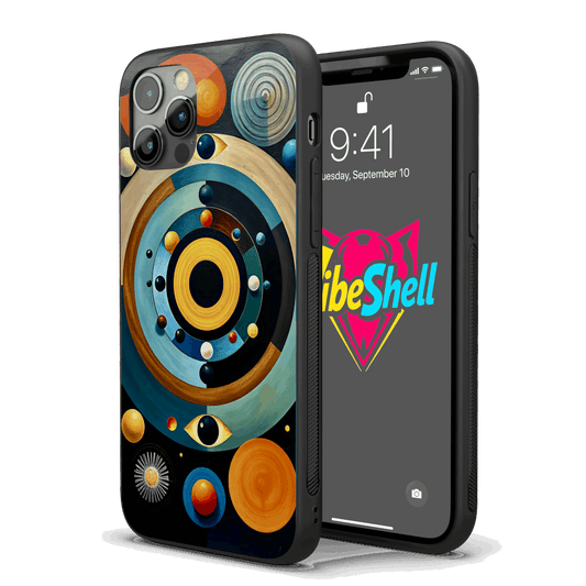Shapes Abstract iPhone Case – Stylish, Protective Case from VibeShell