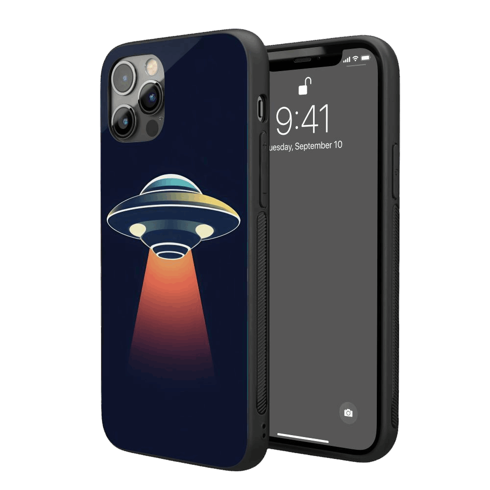 UFO Minimal iPhone Case – Stylish, Protective Case from VibeShell