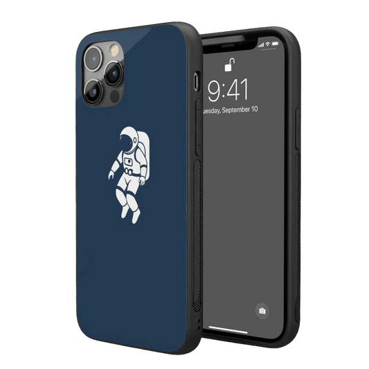 Astronaut Minimal iPhone Case – Stylish, Protective Case from VibeShell