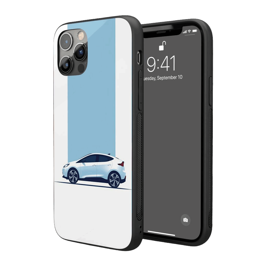 Car Minimal iPhone Case – Stylish, Protective Case from VibeShell