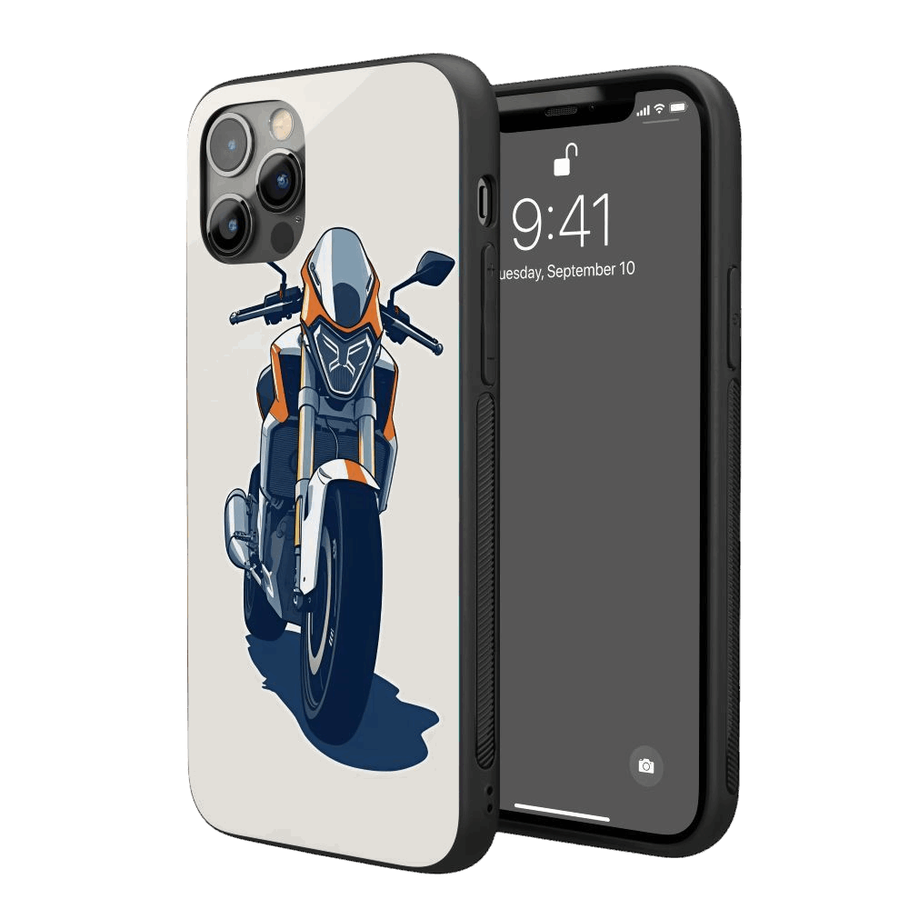 Bike Minimal iPhone Case – Stylish, Protective Case from VibeShell
