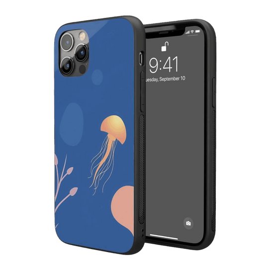 Aqua Minimal iPhone Case – Stylish, Protective Case from VibeShell