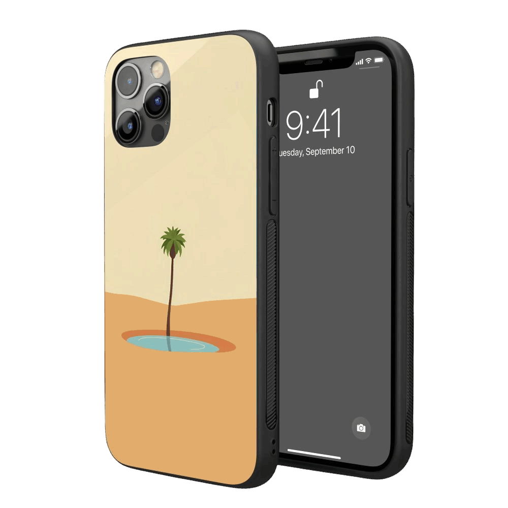 Tree Minimal iPhone Case – Stylish, Protective Case from VibeShell