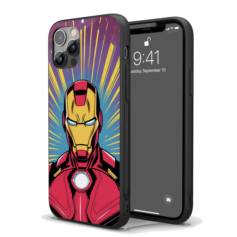 Ironman Pop Art iPhone Case – Stylish, Protective Case from VibeShell