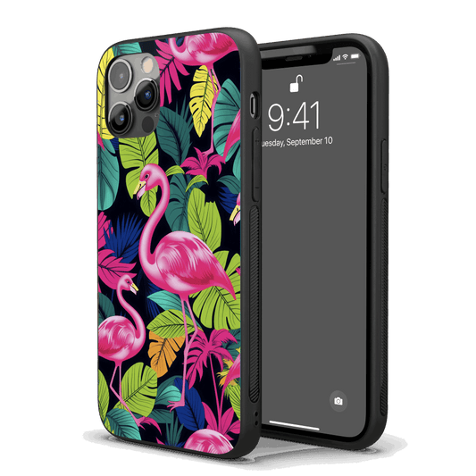 Flamingo Pop Art iPhone Case – Stylish, Protective Case from VibeShell