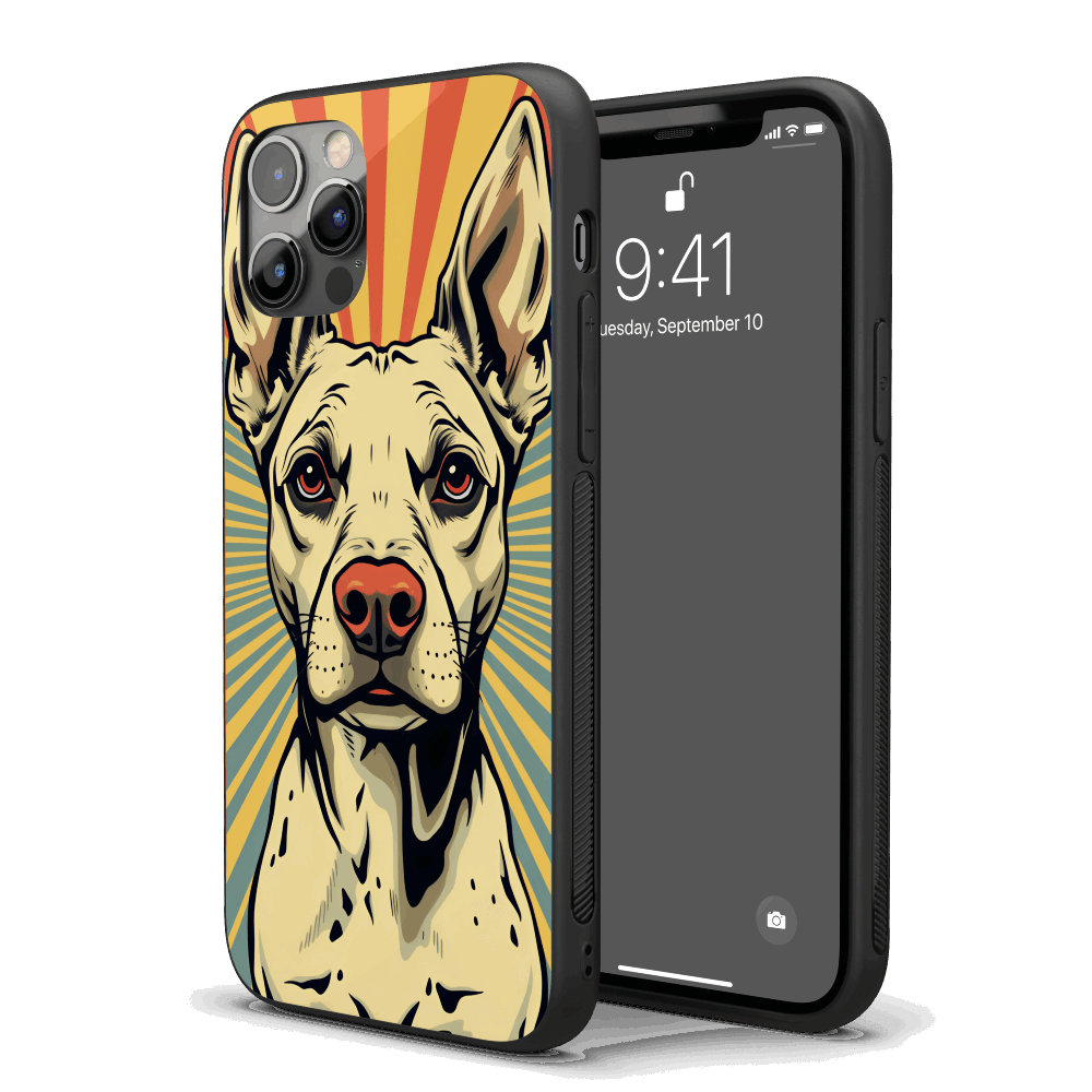 Dog Pop Art iPhone Case – Stylish, Protective Case from VibeShell