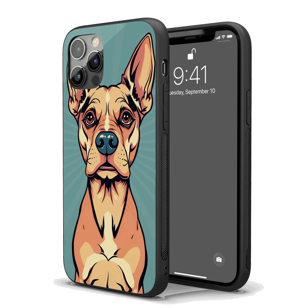 Dog Pop Art iPhone Case – Stylish, Protective Case from VibeShell