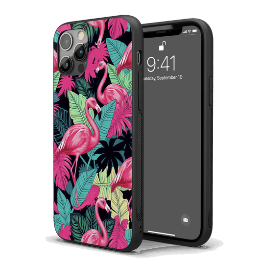 Flamingo Pop Art iPhone Case – Stylish, Protective Case from VibeShell