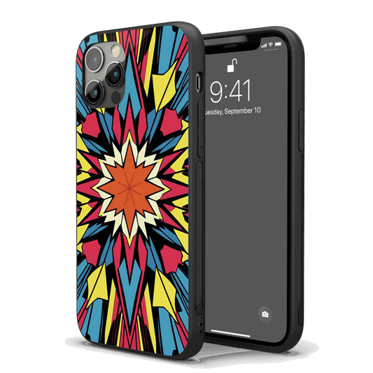 Symmetry Pop Art iPhone Case – Stylish, Protective Case from VibeShell