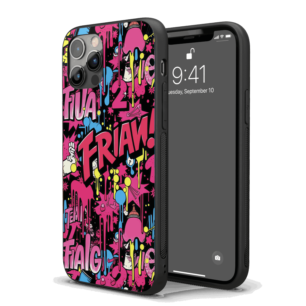 FRIAN! Pop Art iPhone Case – Stylish, Protective Case from VibeShell