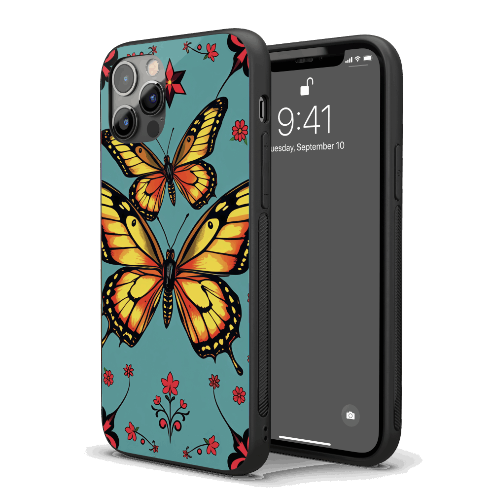 Butterfly Pop Art iPhone Case – Stylish, Protective Case from VibeShell
