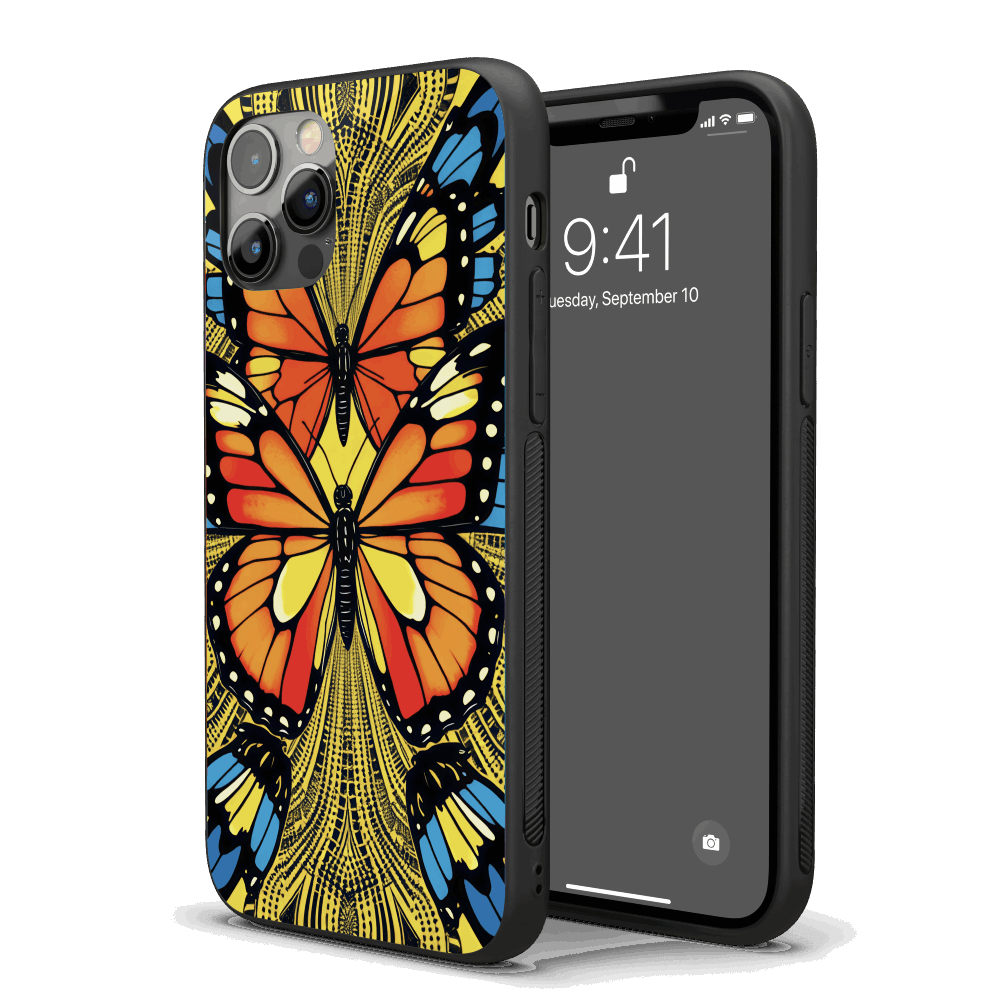 Butterfly Pop Art iPhone Case – Stylish, Protective Case from VibeShell