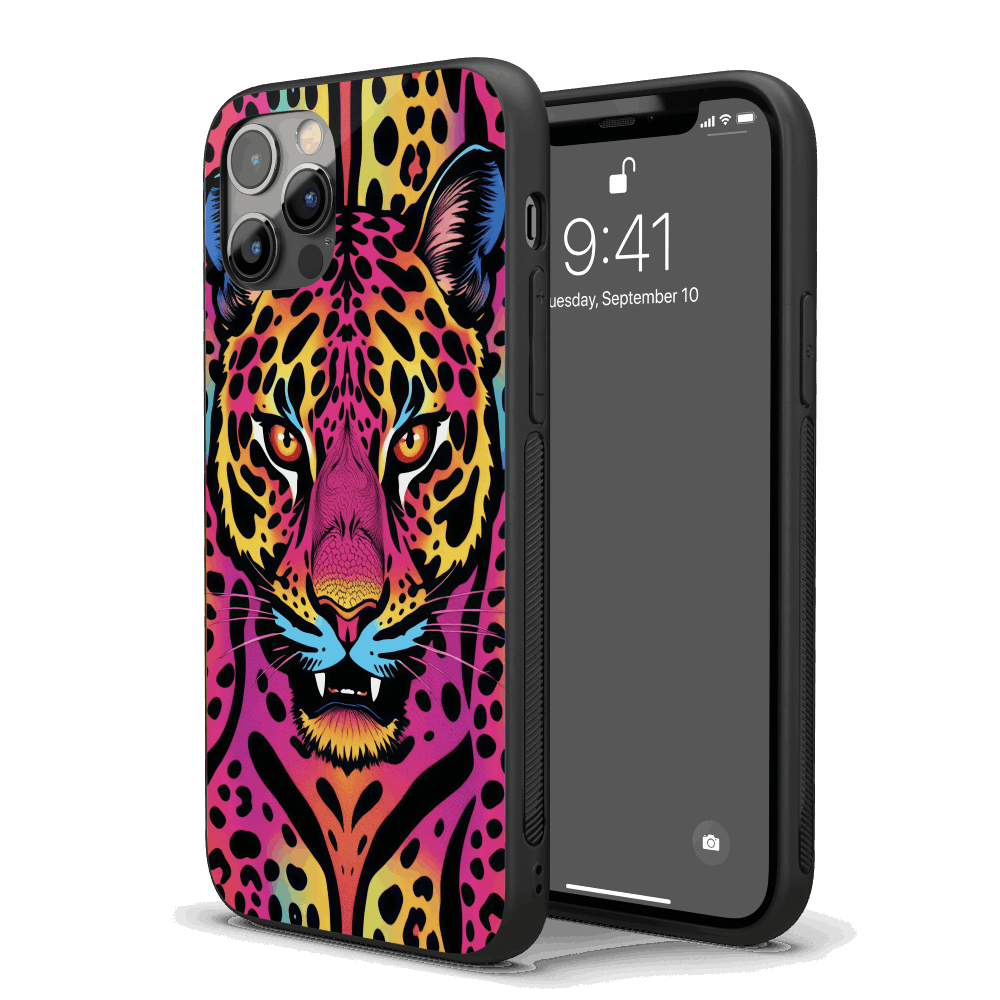 Leopard Pop Art iPhone Case – Stylish, Protective Case from VibeShell