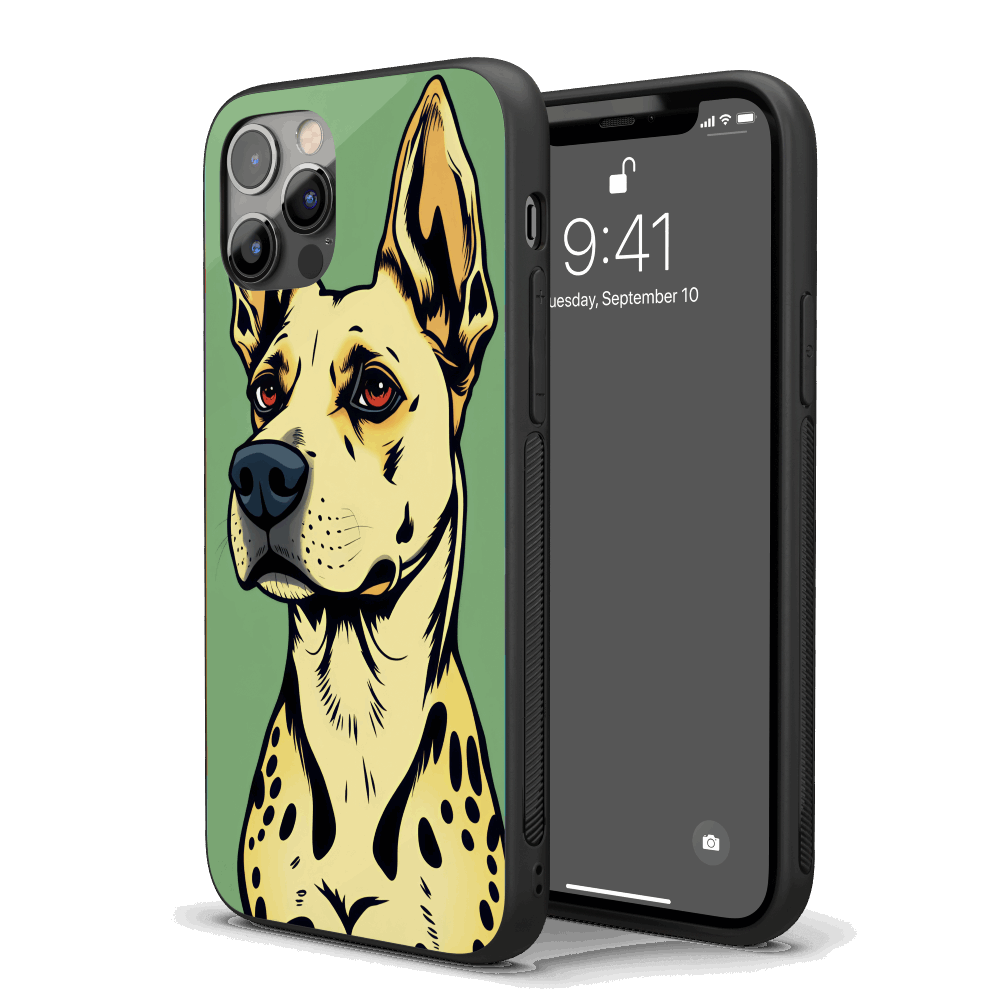 Dog Pop Art iPhone Case – Stylish, Protective Case from VibeShell