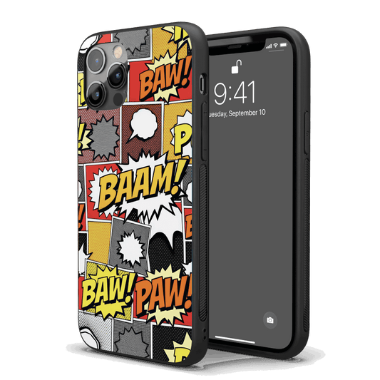 PAW! BAM! Pop Art iPhone Case – Stylish, Protective Case from VibeShell