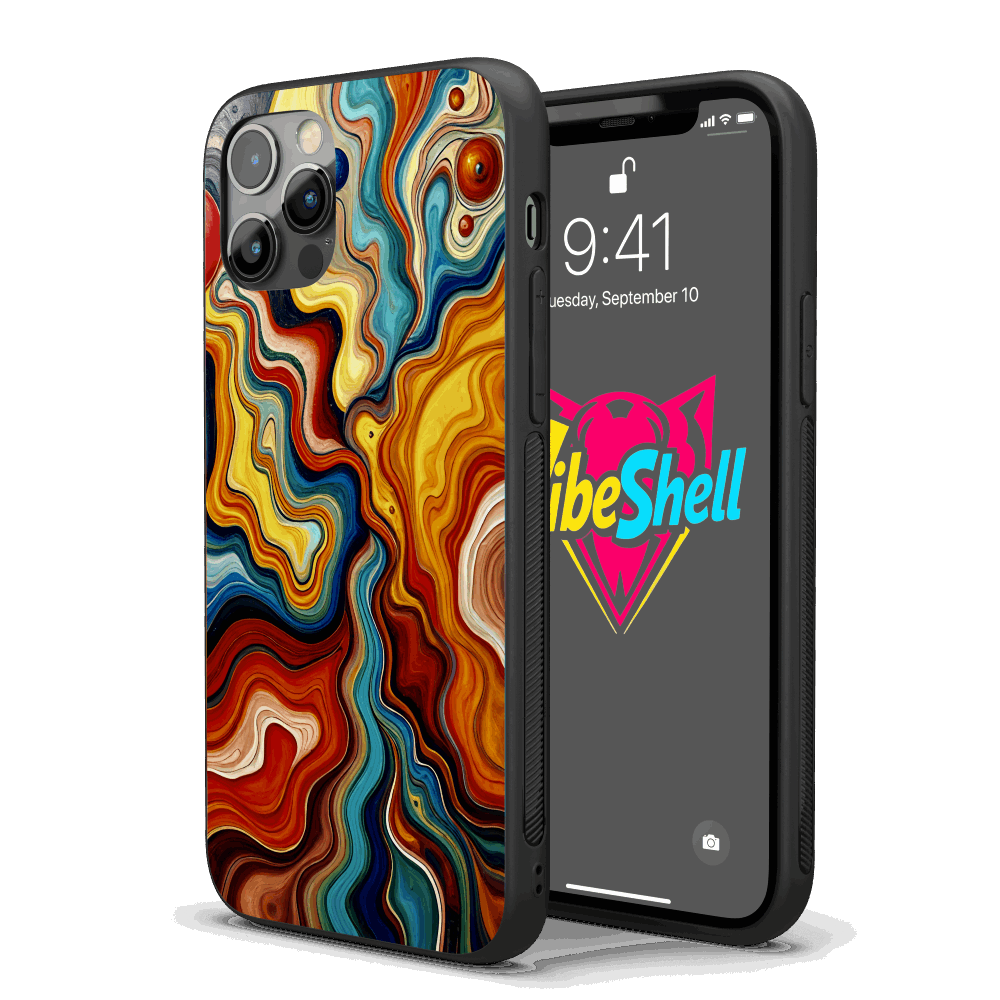 Geometry Abstract iPhone Case – Stylish, Protective Case from VibeShell