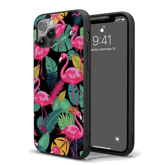 Flamingo Pop Art iPhone Case – Stylish, Protective Case from VibeShell