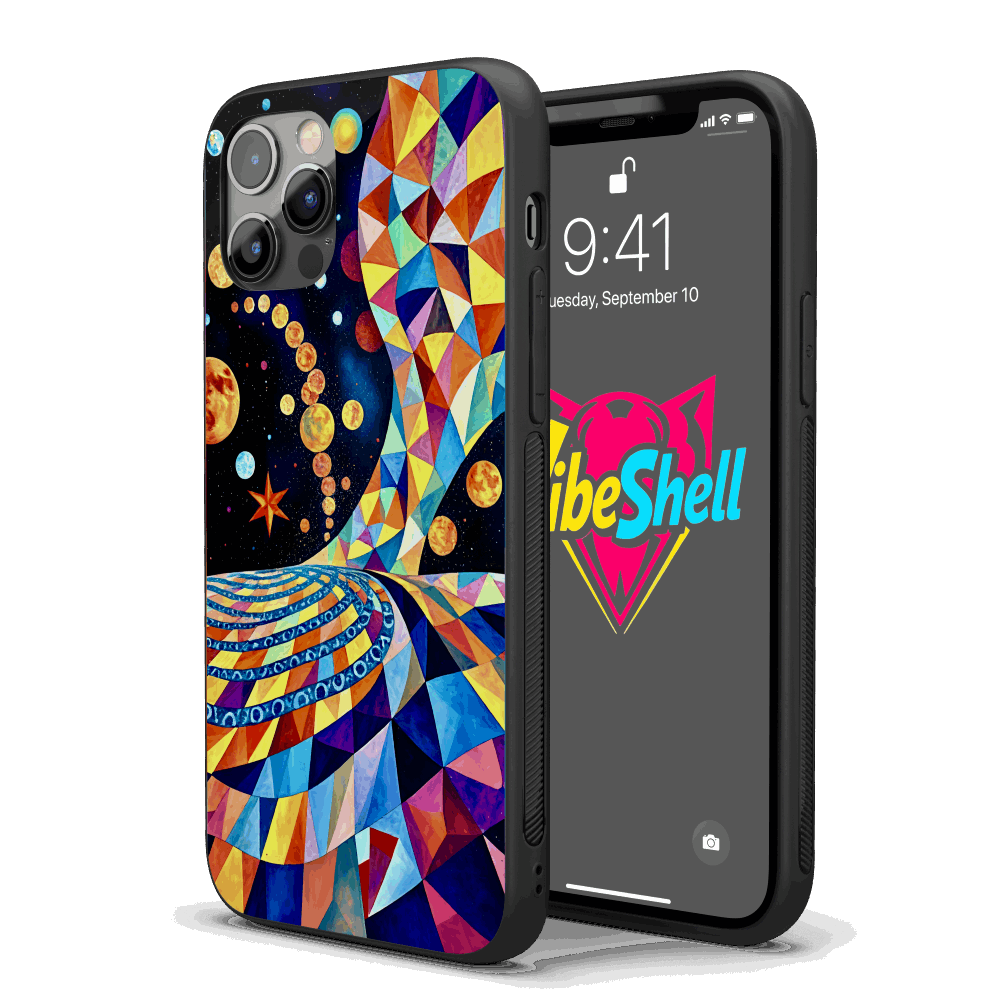 Geometry Abstract iPhone Case – Stylish, Protective Case from VibeShell