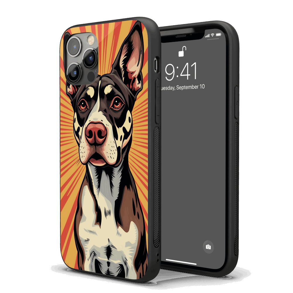 Dog Pop Art iPhone Case – Stylish, Protective Case from VibeShell