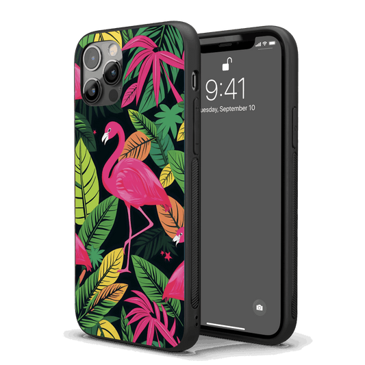 Flamingo Pop Art iPhone Case – Stylish, Protective Case from VibeShell